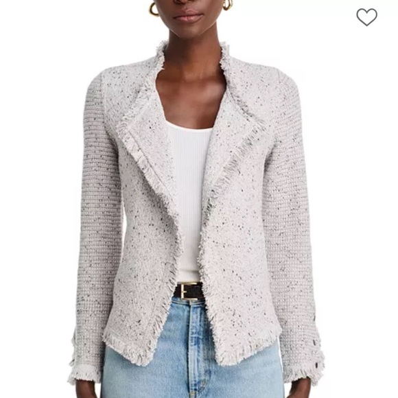NIC+ZOE Jackets & Blazers - Nic + Zoe FRINGE MIX KNIT JACKET size medium like new